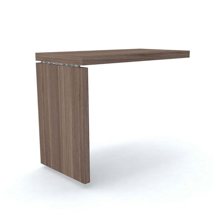 Mesa Complemento Pé Painel PE 50 Pandin 90 Cm Walnut