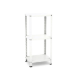 Estante de Aço Multiuso de Canto Pandin 90 cm Branco