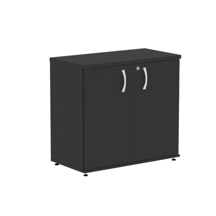 Armario Baixo 02 Portas P25 Pandin 70 CM Preto - Imagem 1