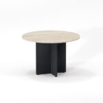 Mesa de Reunião Redonda Pé Painel P25 Pandin 1