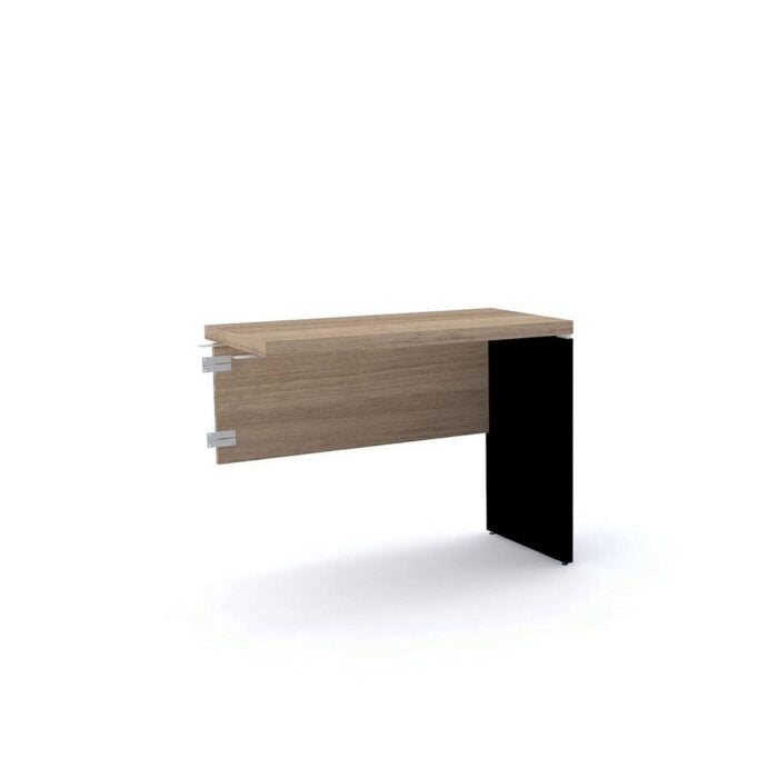 Mesa Complemento PE 40 Pandin 90 Cm Noce Naturale e Preto