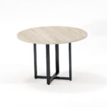 Mesa de Reunião Redonda Tubular P25 Pandin 1