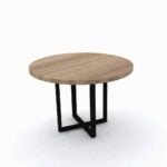 Mesa De Reunião Redonda Tubolar PE 40 Pandin 1