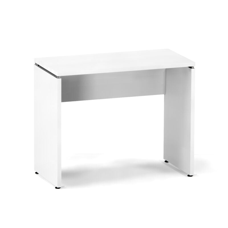 Mesa Auxiliar Pé Painel P25 Pandin 90 Cm Branco