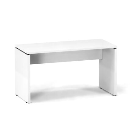 Mesa Gerência Pé Painel P25 Pandin 134 Cm Branco