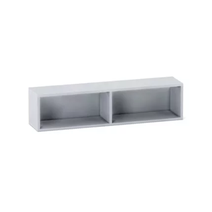 Nicho de Madeira P25 Pandin 120 Cm Cinza Cristal