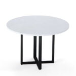 Mesa de Reunião Redonda Tubular P25 Pandin 1