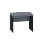 Mesa Auxiliar PE 40 Pandin 90 Cm Grafito e Preto