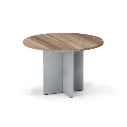 Mesa de Reunião Redonda Pé Painel P25 Pandin 1