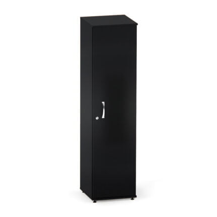 Torre Nicho De Madeira Com Porta P25 Pandin 160 Cm Preto