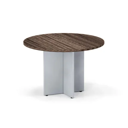 Mesa de Reunião Redonda Pé Painel P25 Pandin 1
