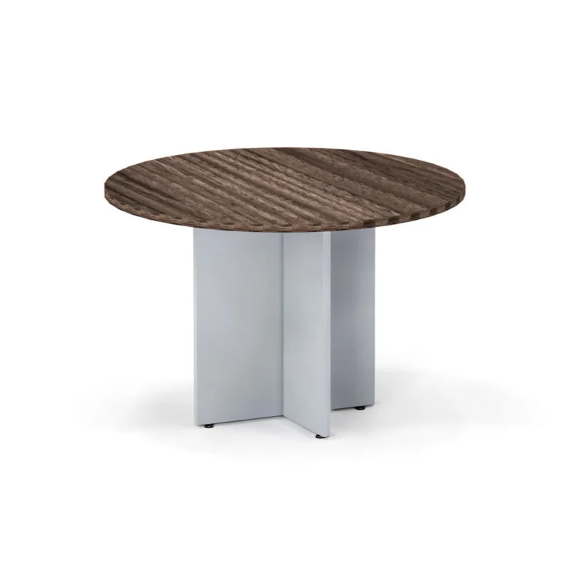 Mesa de Reunião Redonda Pé Painel P25 Pandin 1
