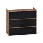 Balcao de Atendimento P25 Pandin 125 Cm Walnut e Preto
