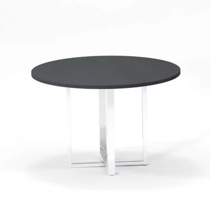 Mesa de Reunião Redonda Tubular P25 Pandin 1