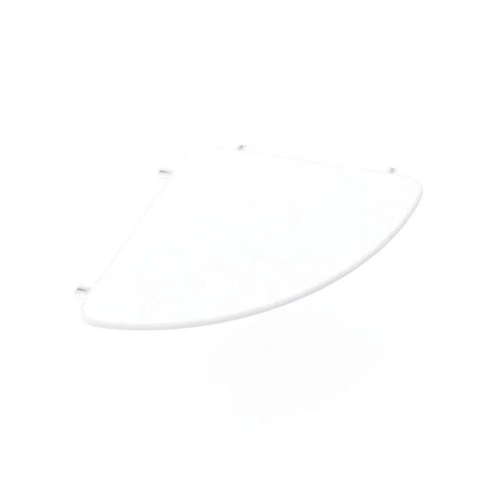 Conexao Curva 90° para Mesas Maxxi Pandin Branco