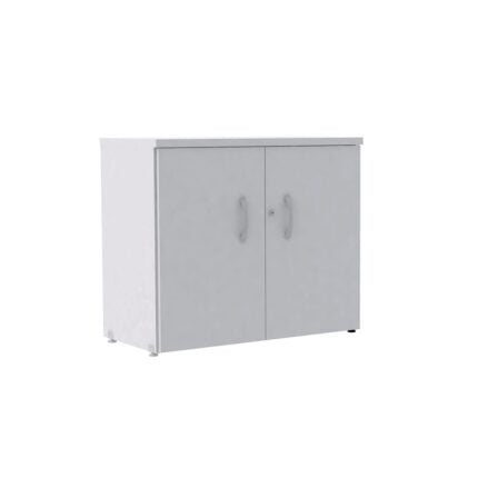 Armario Baixo 02 Portas P25 Pandin 70 Cm Cinza Cristal