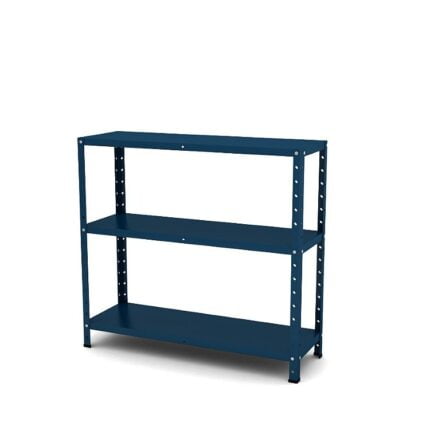 Estante de Aço Multiuso Baixa Pandin 90 Cm Azul Del Rey