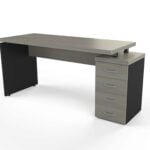 Mesa Gerência Com Pé Gaveteiro 04 Gavetas PE 40 Pandin 1