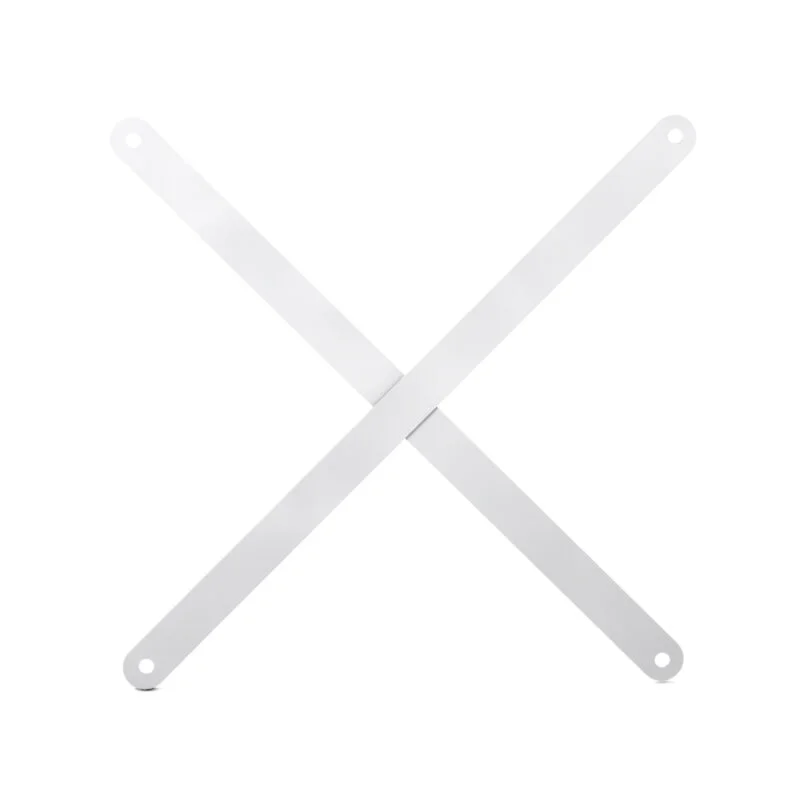 Reforço De Fundo em X Para Estantes Pandin 1150mm Branco