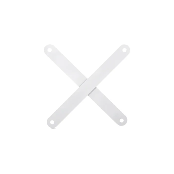 Reforço Lateral em X Para Estantes Pandin 500mm Branco