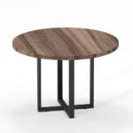 Mesa De Reunião Redonda Tubolar PE 40 Pandin 1