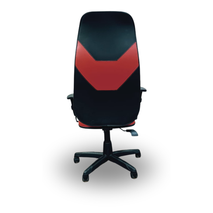 Cadeira Gamer Giratória Braço Regulavel Corino Vermelho - Imagem 4