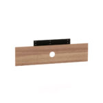 Painel Central Para TV PE40 Pandin Noce Naturale 30X120 Cm