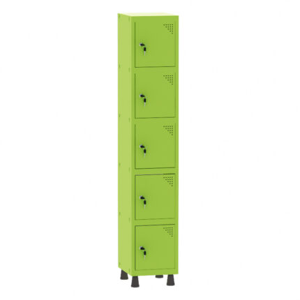 Roupeiro de Aço 1 vao 5 Portas Pandin | Martex Office