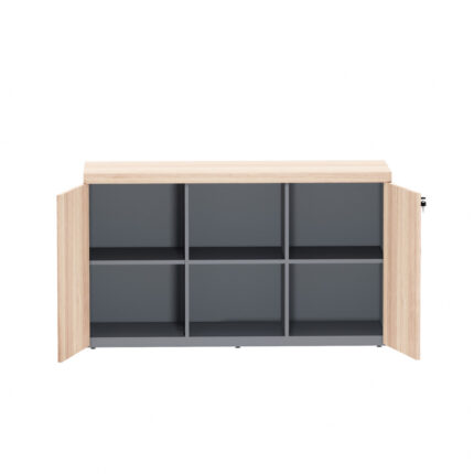 Armário Credenza 2 Portas PE40 Pandin Martex Office