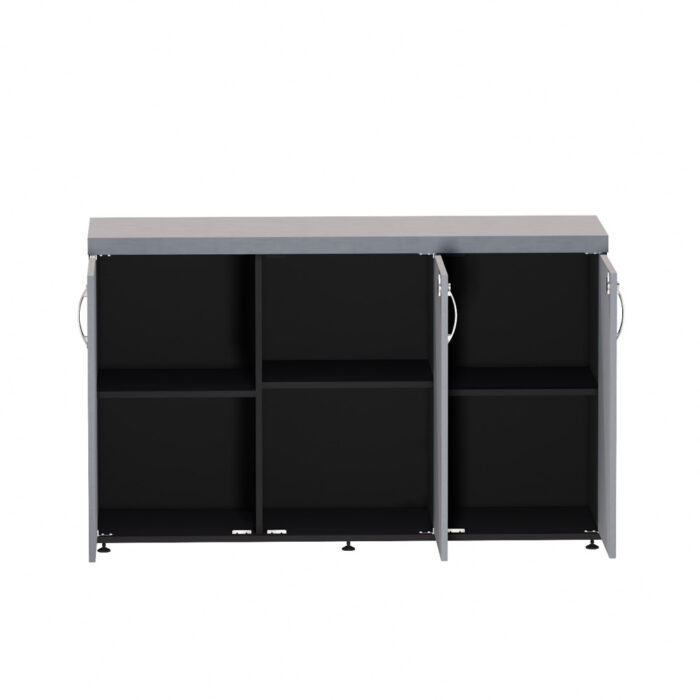 Armário Credenza 3 Portas PE40 Pandin Martex Office