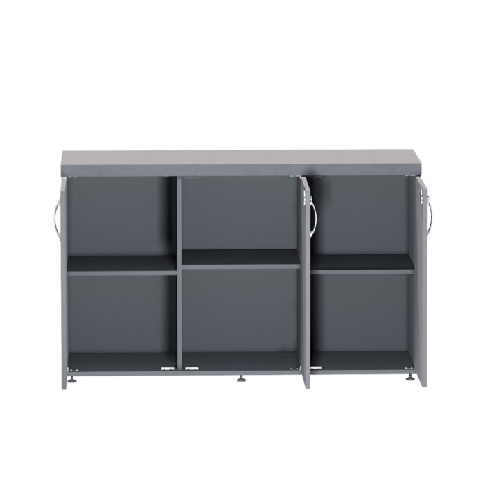 Armário Credenza 3 Portas PE40 Pandin Martex Office