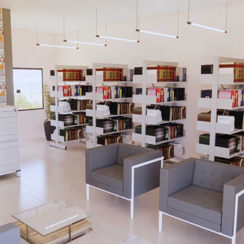 ESTANTE BIBLIOTECA PANDIN MARTEX OFFICE