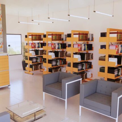 ESTANTE BIBLIOTECA PANDIN MARTEX OFFICE