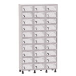 Porta Objetos 30 Portas Pandin Martex Office