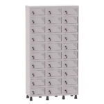 Porta Objetos 30 Portas Pandin Martex Office