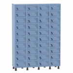 Porta Objetos 40 Portas Pandin Martex Office