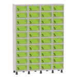 Porta Objetos 40 Portas Pandin Martex Office