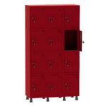 Roupeiro 3 vãos 12 Postas Pandin Martex Office