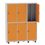 Roupeiro Insalubre 6 Portas Pandin Martex Office