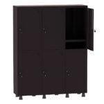 Roupeiro Insalubre Prat 6 Portas Pandin Martex Office