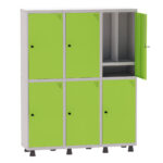 Roupeiro Insalubre Prat 6 Portas Pandin Martex Office