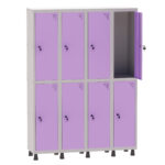 Roupeiro de Aço 4 Vãos 8 Portas Pandin Martex Office