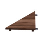 Conexão Triangular Para Mesas PE40 Pandin Walnut