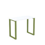 Mesa Home Office Tubular P25 Pandin 90 CM Branco e Verde