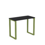 Mesa Home Office Tubular P25 Pandin 90 CM Preto e Verde