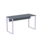 Mesa Gerência Tubular P25 Pandin 1,35 M Grafito e Lilas