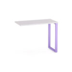 Mesa Complemento Tubular P25 Pandin 90 CM Cinza e Lilas