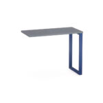 Mesa Complemento Tubular P25 Pandin 90 CM Grafito e Azul Del Rey