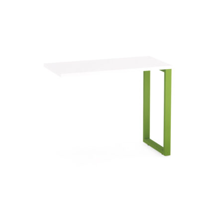 Mesa Complemento Tubular P25 Pandin 90 CM Branco e Verde