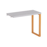 Mesa Complemento Tubolar PE 40 Pandin 90 Cm Cinza e Laranja